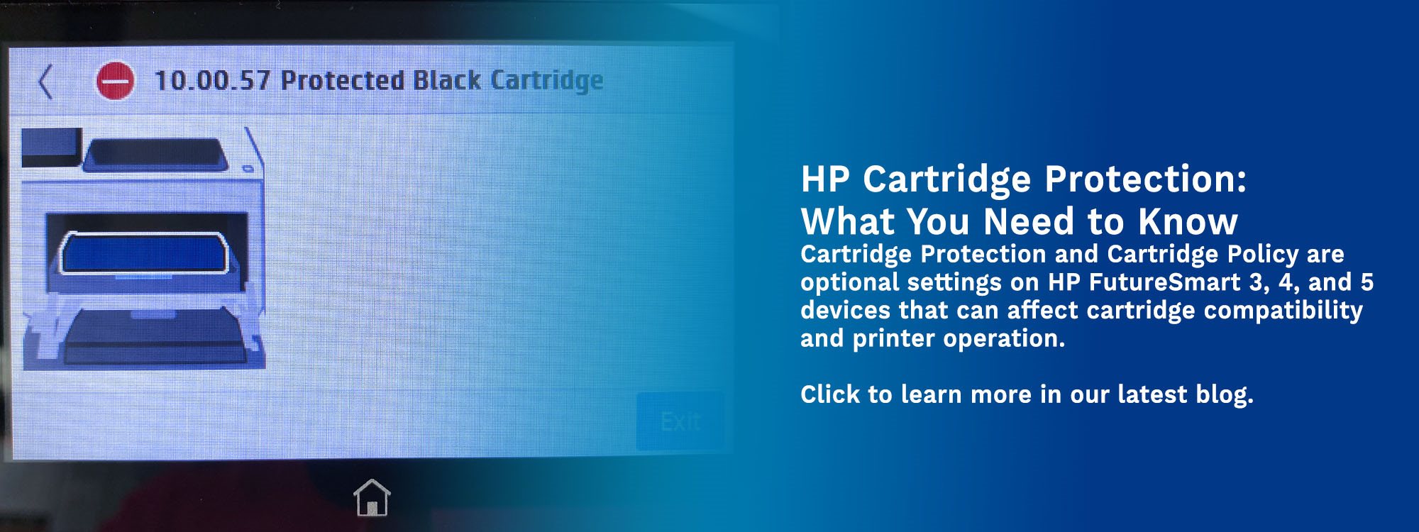 Blog HP Cartridge Protection Settings Click Now to Read