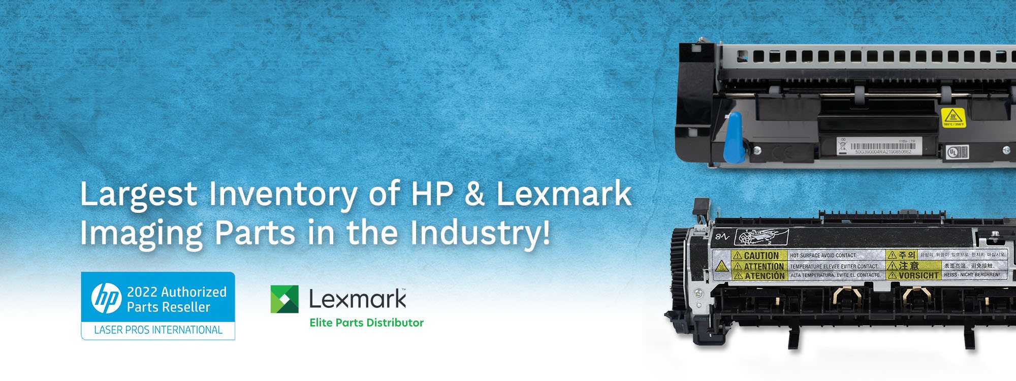 Largest Inventory of HP and Lexmark in the Industry